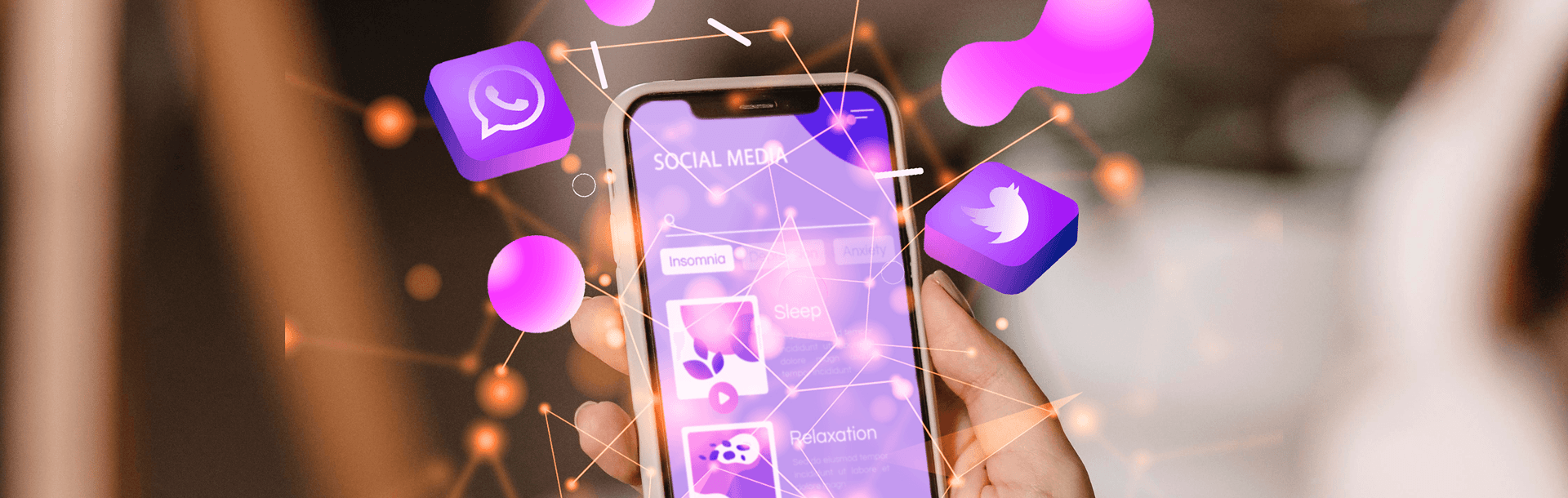 Fondo de marketing digital